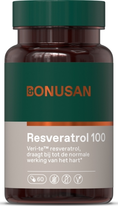 Bonusan Resveratrol 100 60 Capsules