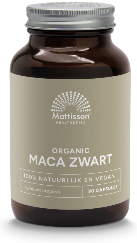 Zwarte Maca 750 mg Bio 90 Capsules