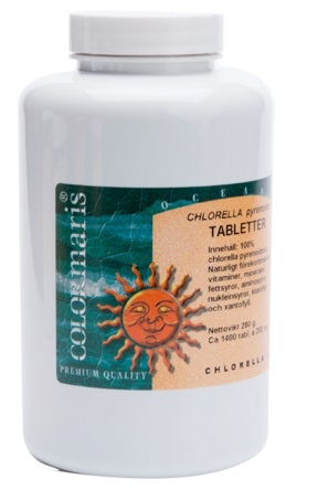 Voedingssupplementen chlorella 280 gram