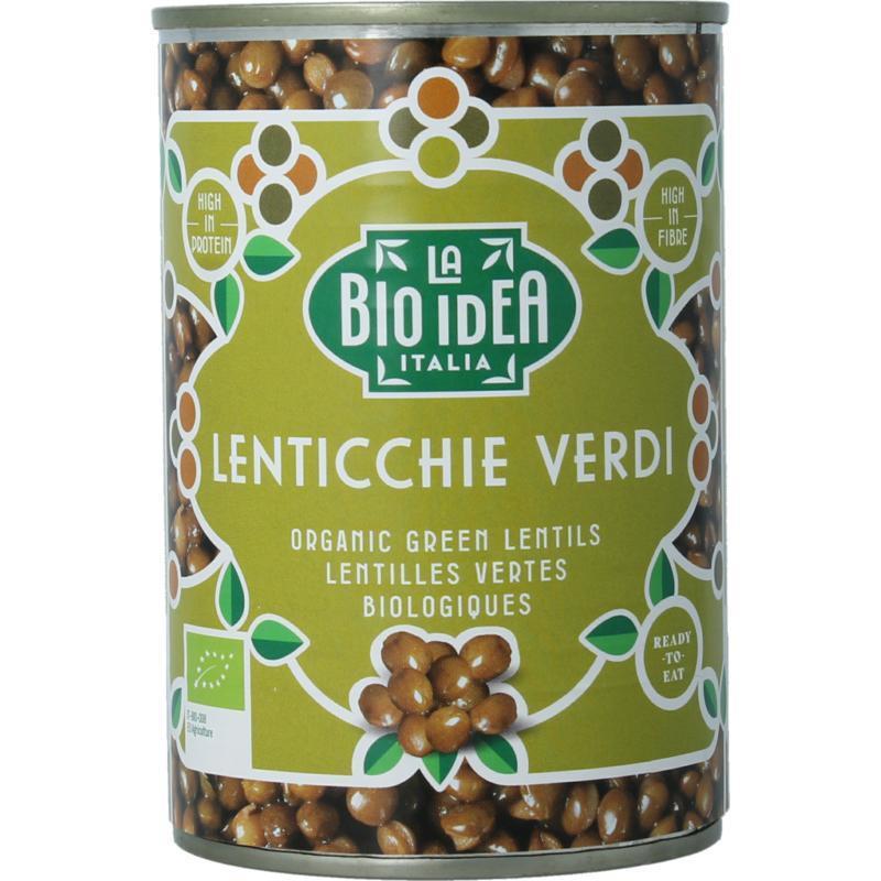 Groene linzen bio 400g