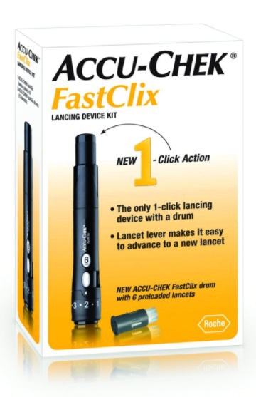 Accu chek fastclix prikpen 1st