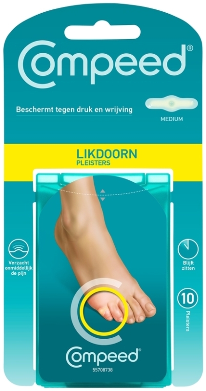 Likdoornpleister M 10 stuks