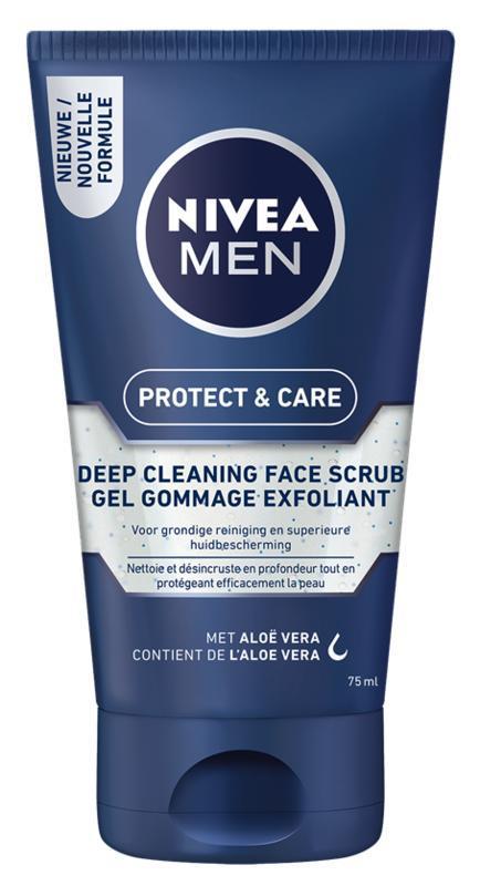 For Man Protect & Care Deep Cleaning Face Scrub 75ml