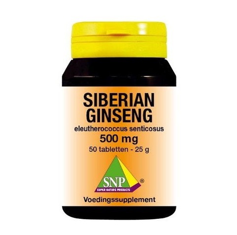 Siberian Ginseng 500 mg 60 capsules