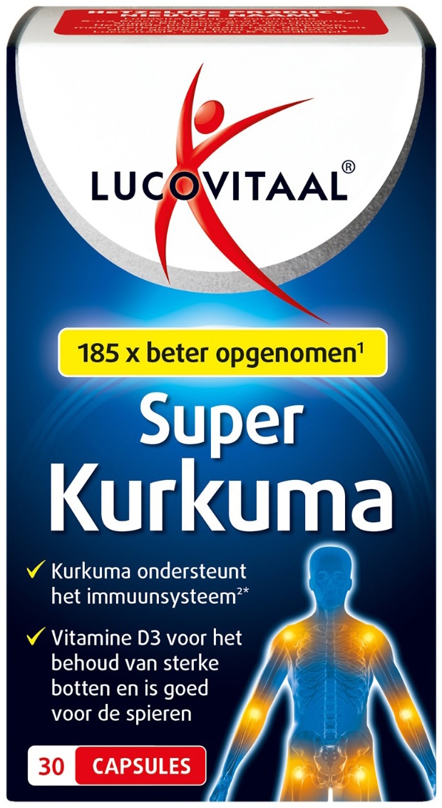 Lucovitaal Super Kurkuma X-tra Krachtig 30 capsules