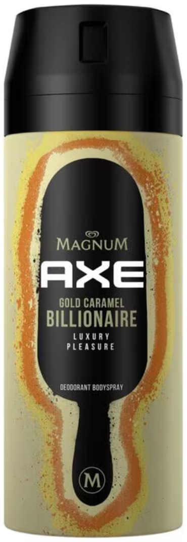 Deodorant Bodyspray Magnum Gold Caramel 150 ml