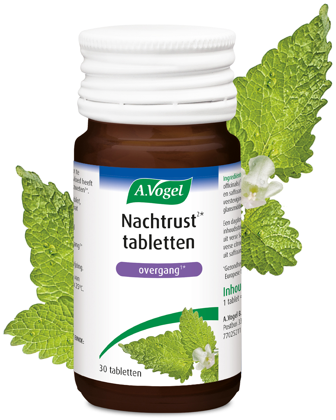 A.Vogel Nachtrust Tabletten Overgang 30 Stuks