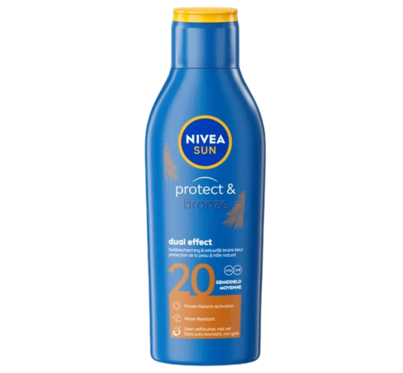 Zonnebrand Melk Sun Protect & Bronze SPF20 200 ML