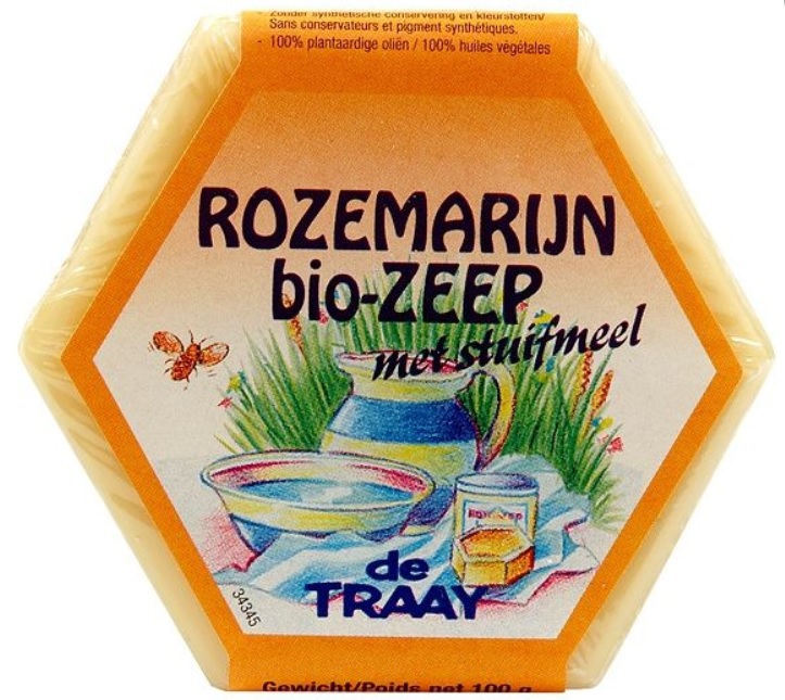 Traay Zeep Rozemarijn Stuifmeel Bio 100 gram