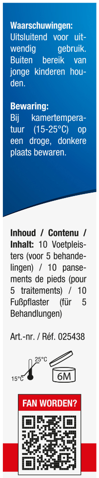 Lucovitaal Detox Voetpleisters 10 stuks