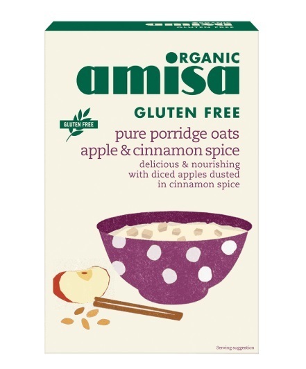 Pure Porridge Oats Apple & Cinnamon Spice 300 Gram
