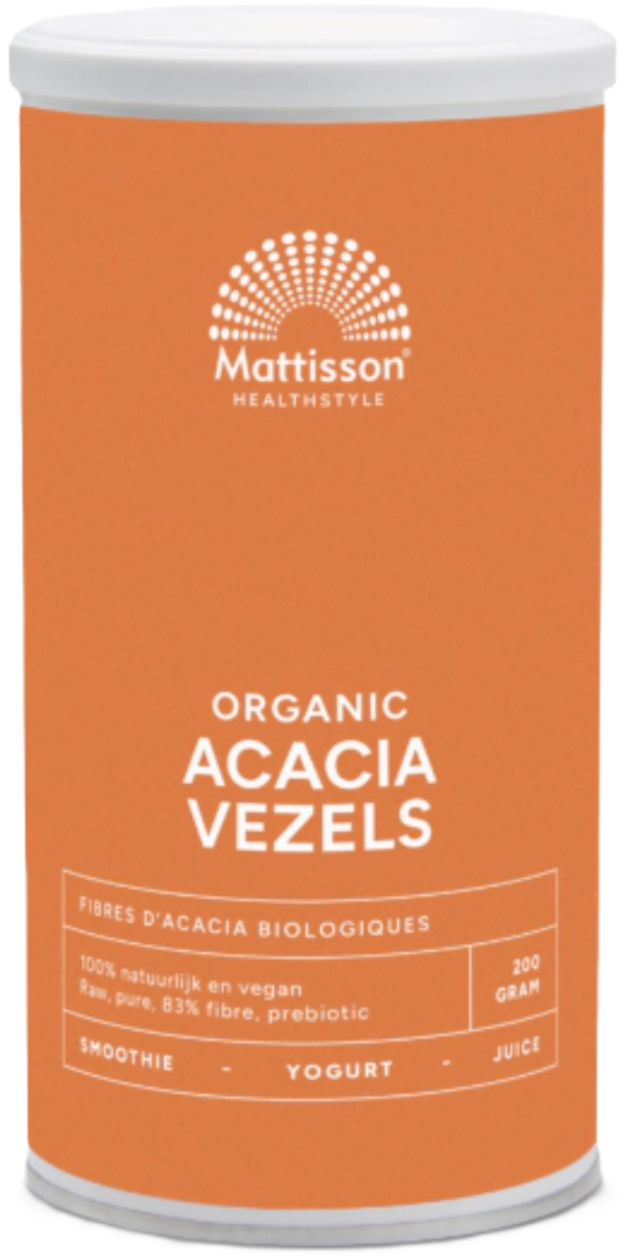 Mattisson Biologische Acacia Vezels 200 Gram