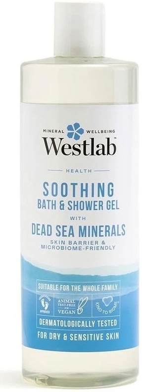 Westlab Bad en douchegel dode zee mineralen 500ml
