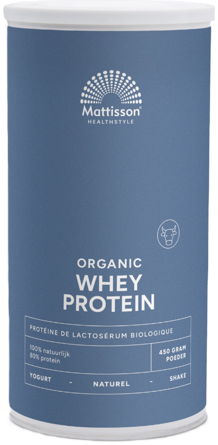 Mattisson Wei Proteïne Naturel 80% 450 Gram