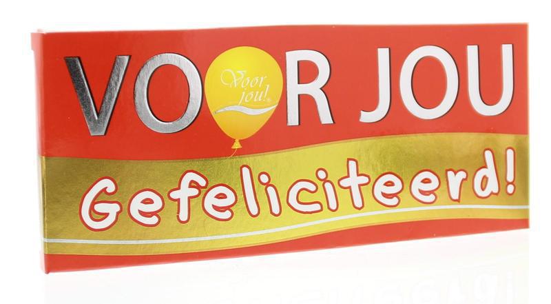 Wensreep Melkchocolade Gefeliciteerd! 70 G