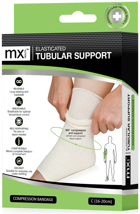 MX Tubular Support Bandage C 16-20 cm 1 stuk