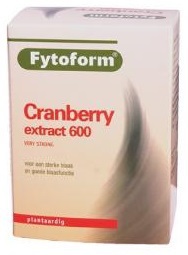 Voedingssupplementen cranberry 60 stuks