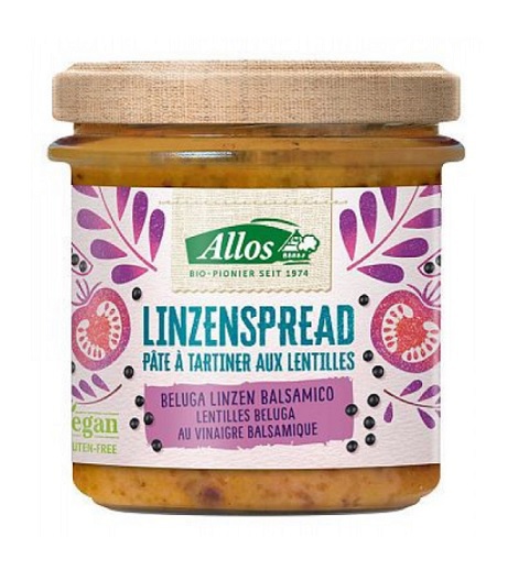 Linzenspread Beluga Balsamico 140g