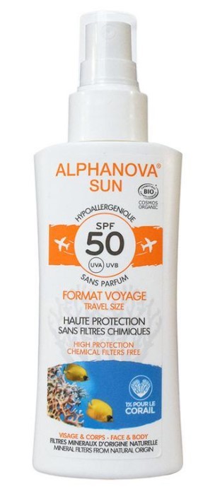 Sun Spray SPF50 Gevoelige Huid Bio 90g