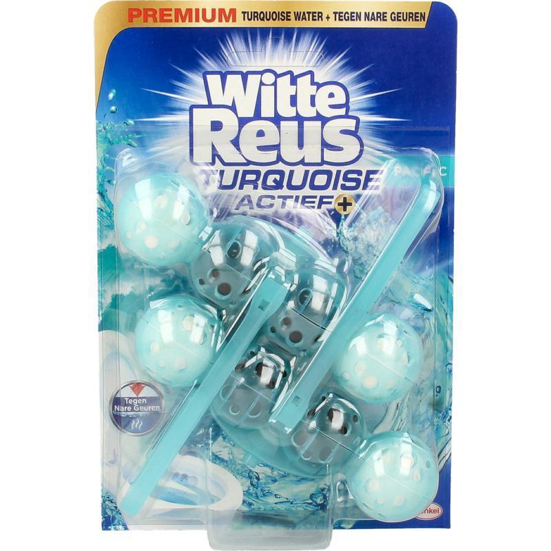 Toiletblok turquoise actief 2 Stuks