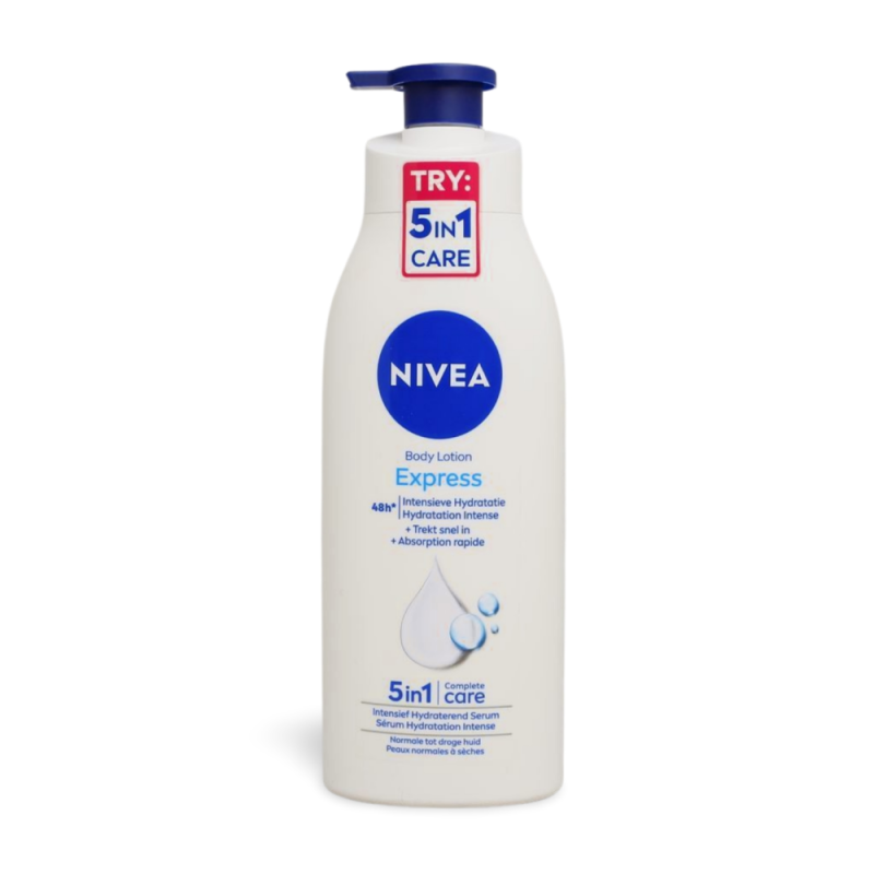 Nivea Bodylotion Express Pomp 400 ML