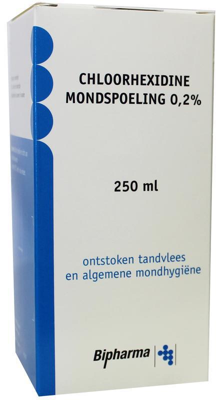 Chloorhexidine mondspoelmiddel 0.2% 250ml