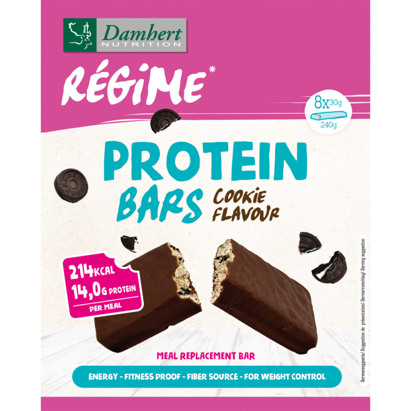 Damhert Afslank Proteïnereep Chocolade 240 Gram