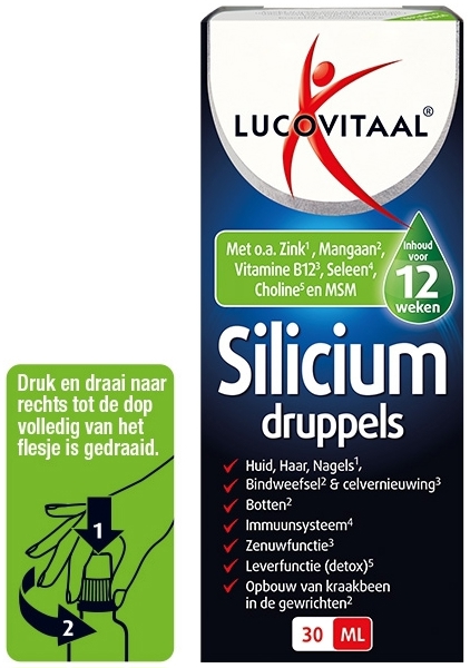 Lucovitaal Silicium Druppels 30ml