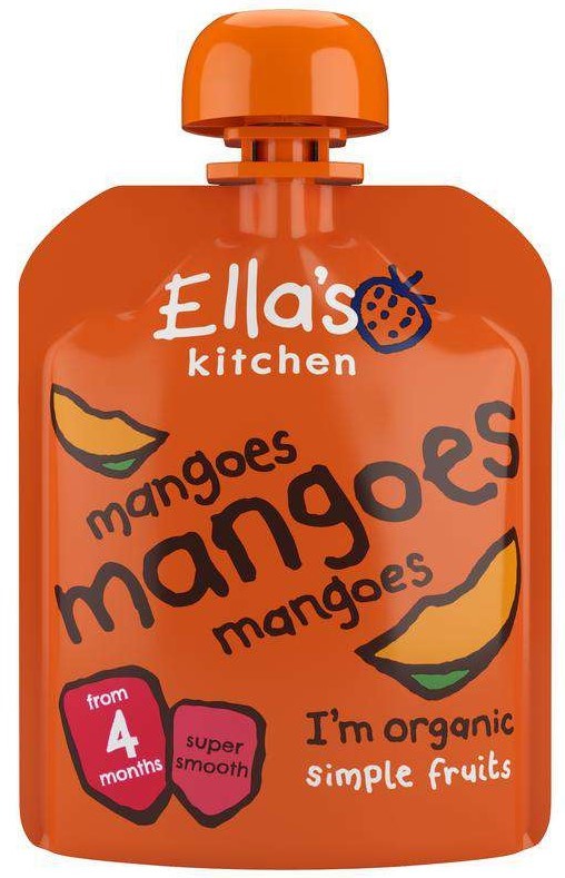 Mango Knijpzakje 4+ Maanden Bio 70g