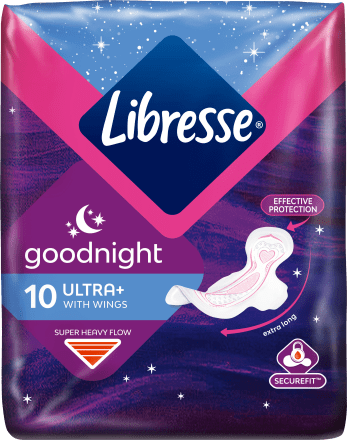 Maandverband Invisible Goodnight 10 stuks