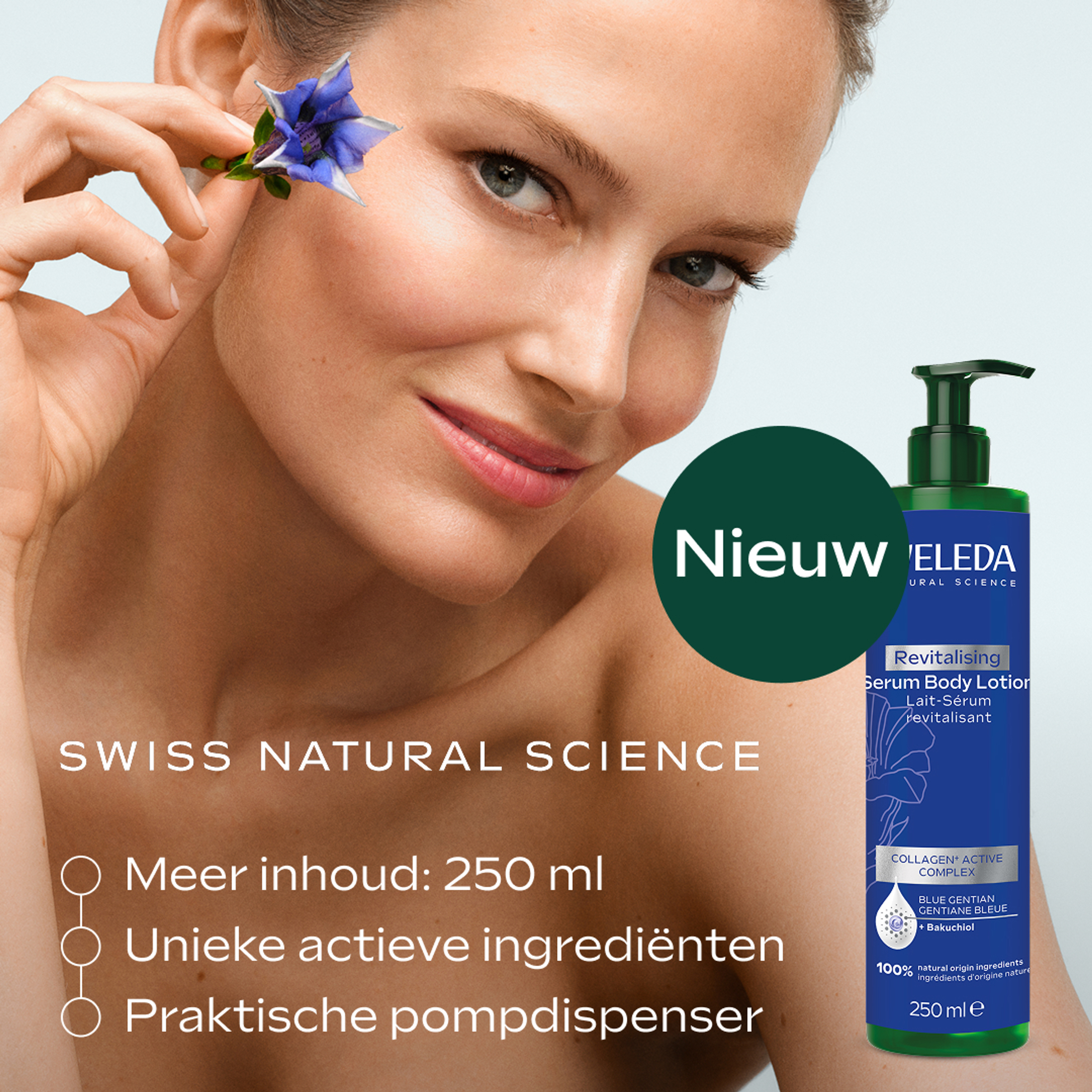 Weleda Serum Body Lotion Revitaliserend Blauwe Gentiaan 250 ML