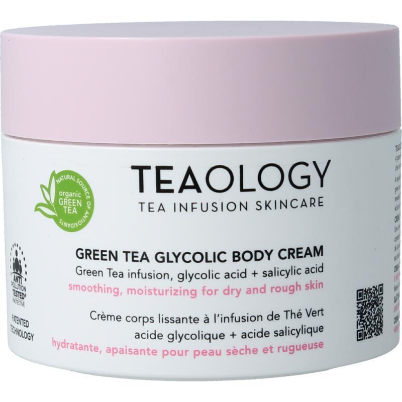 Green tea glycolic body cream 260g