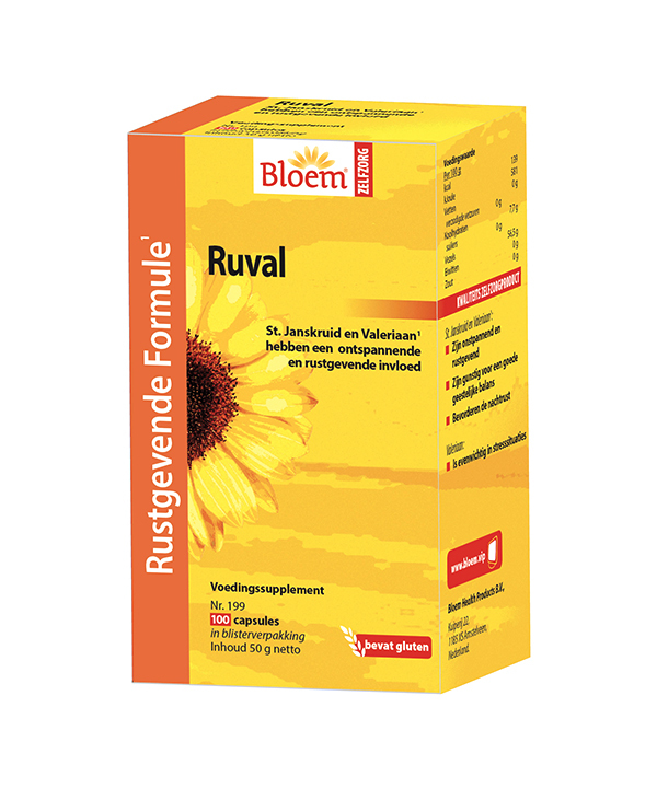 Ruval extra met st janskruid 100cap