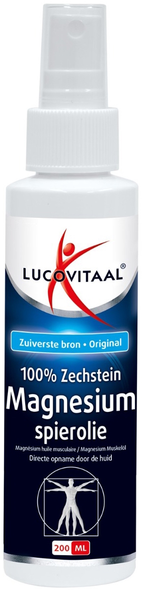 Lucovitaal Zechstein Magnesium Spierolie Spray 200ml