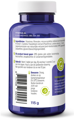 Vitakruid Multi Nacht Vrouw 50+ 90 tabletten