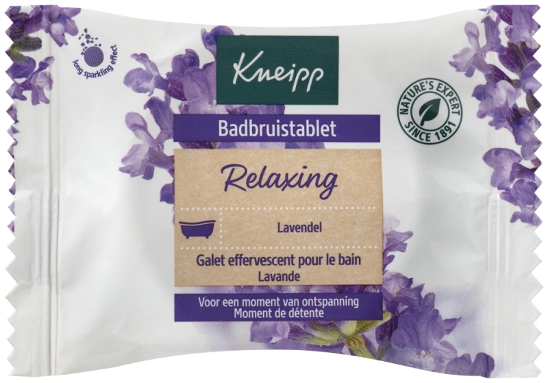 Badbruistablet Relaxing Lavendel 80 Gram