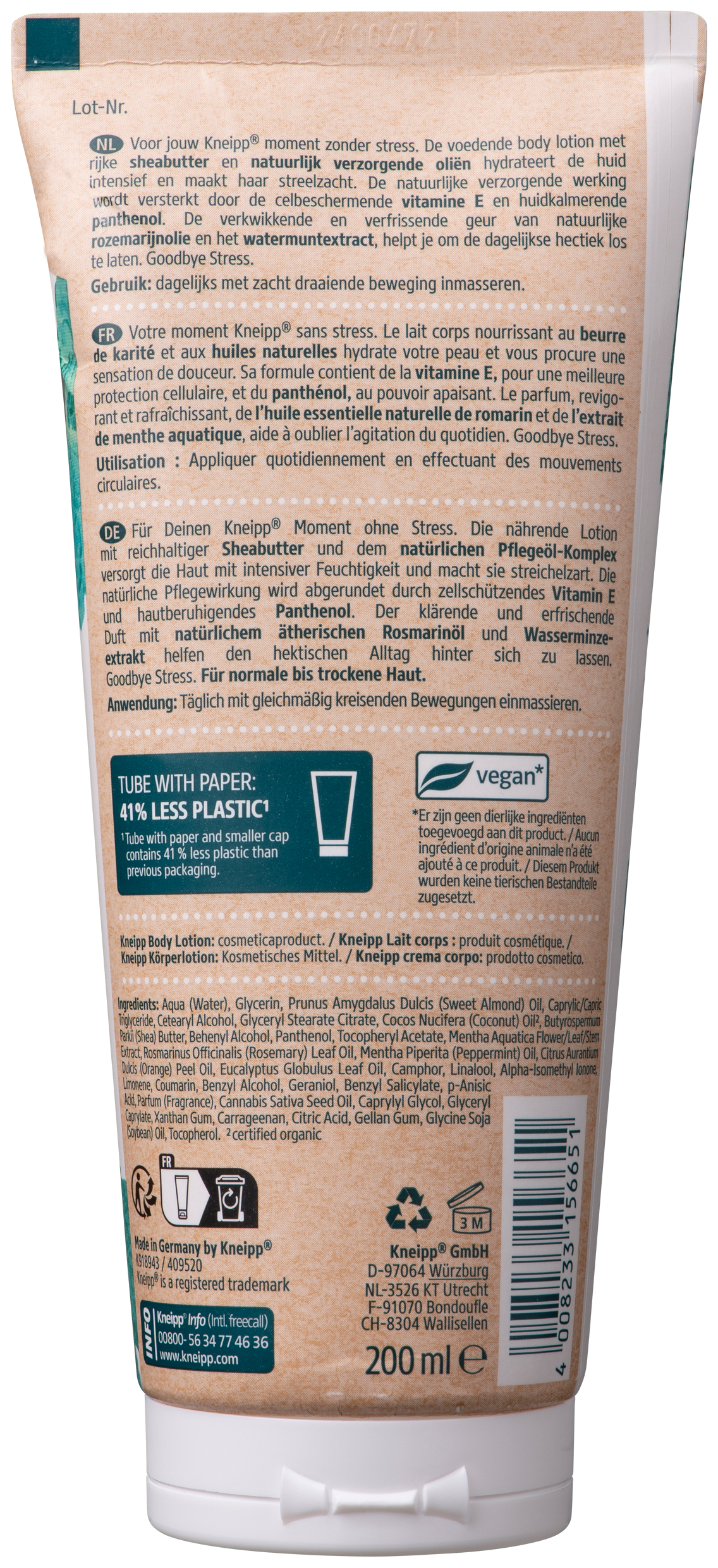 Kneipp Bodylotion Goodbye Stress 200 ML