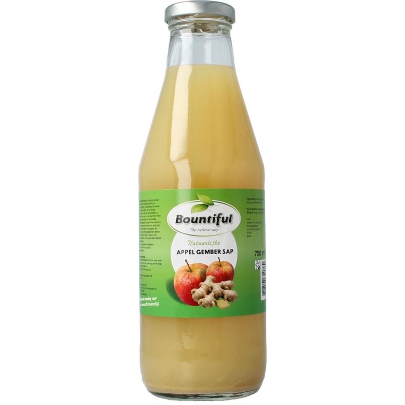 Bountiful Appel-gember sap 750ml