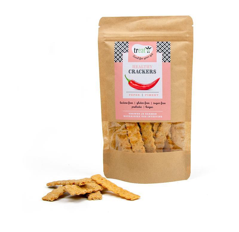 Crackers peper glutenvrij 80g