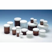 Tabletflacon 40ml transparant met dop 80st