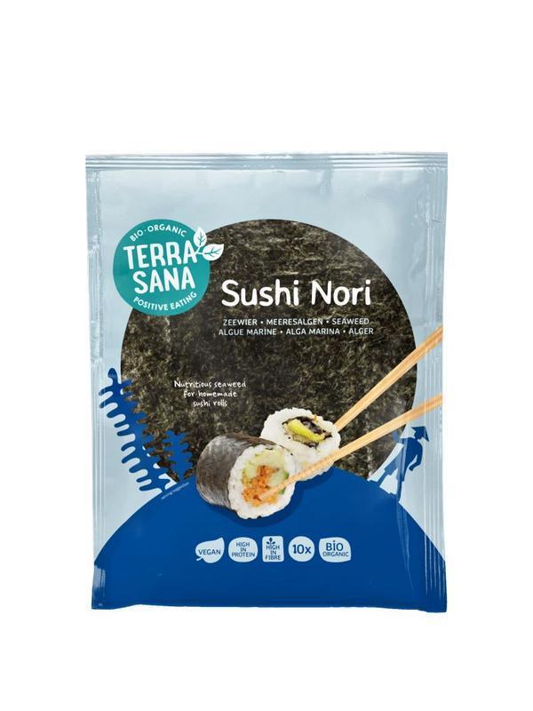 TerraSana Sushi Nori Geroosterd 28 Gram