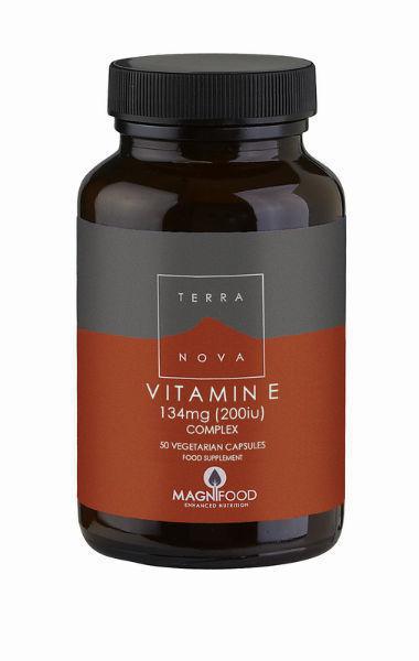 Vitamine E 200IU Complex 50 Veganistische Capsules