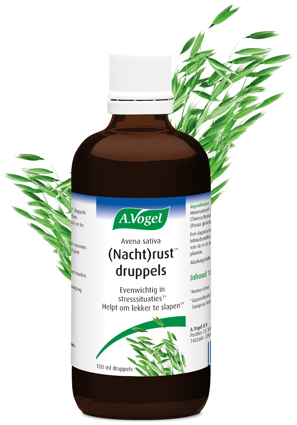 A.Vogel Avena sativa (nacht) rust druppels 100ml
