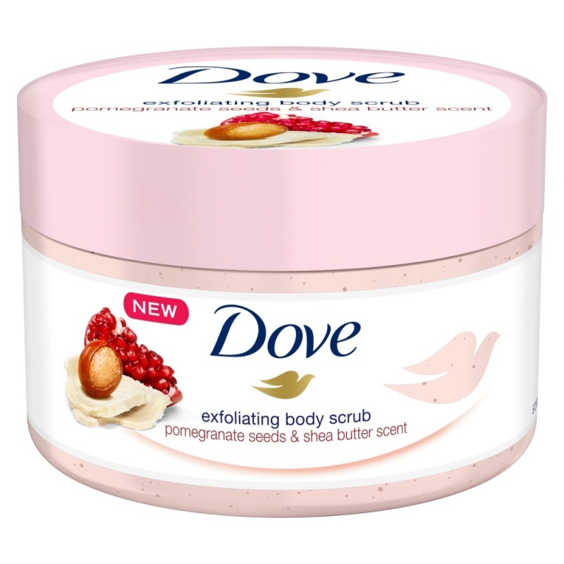 Dove Butter body scrub exfoliating 225ML