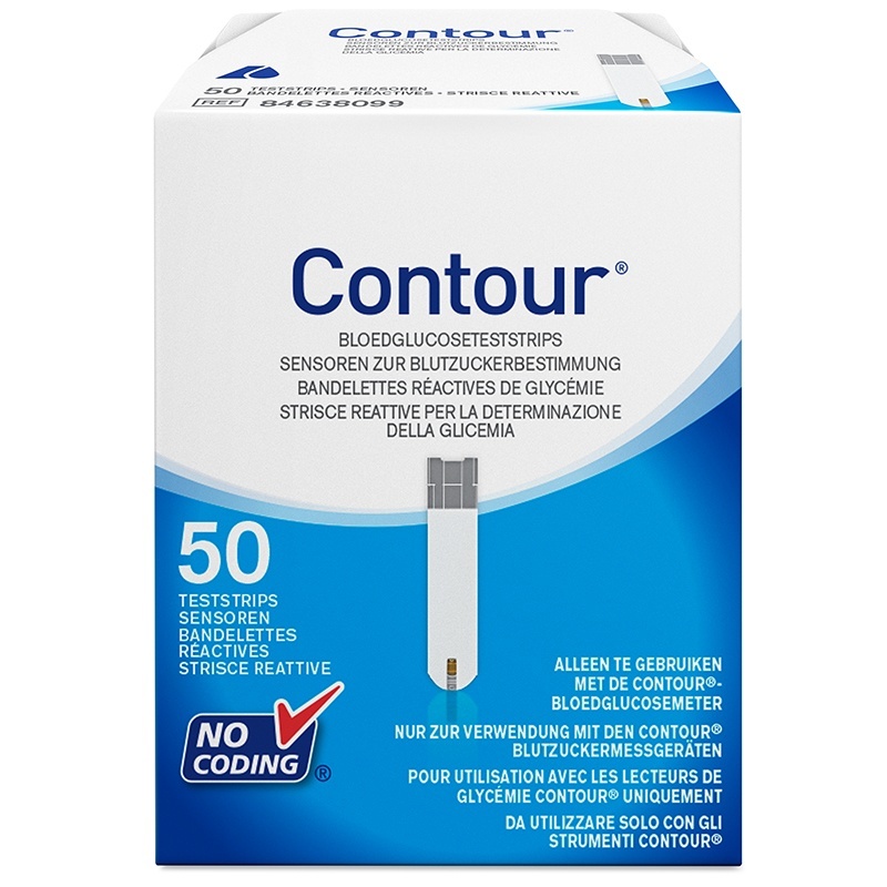 Contour teststrips 50st