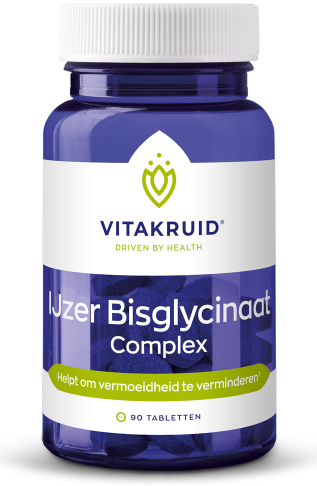 Vitakruid IJzer Bisglycinaat Complex 90tb