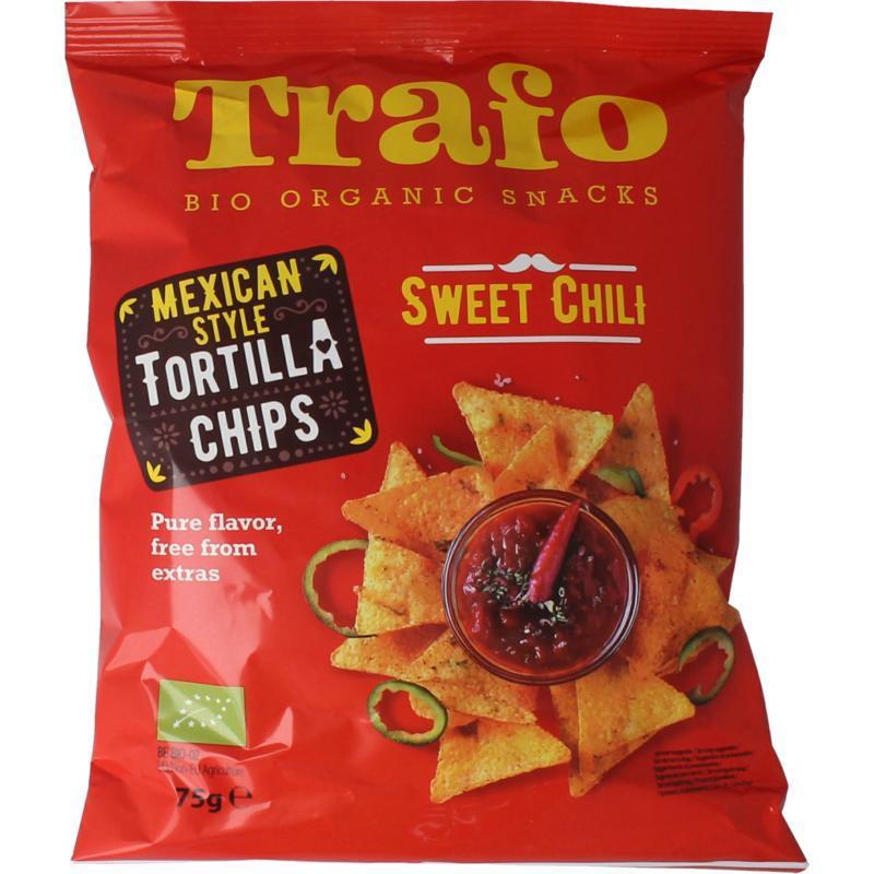 Tortilla chips chili bio 75g