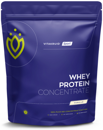Vitakruid Whey Protein Concentrate Vanille 900 Gram