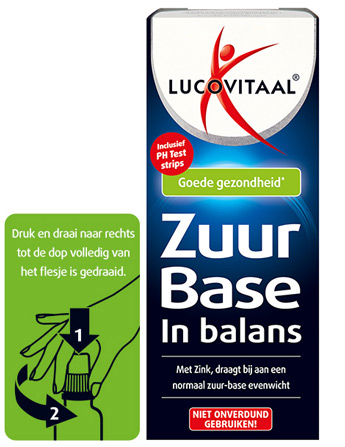 Lucovitaal Zuur Base balans - Basische druppels 30ml