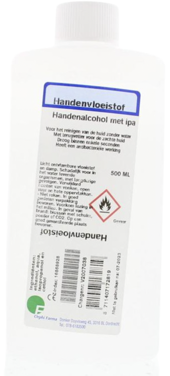 Handalcohol met IPA 500ML